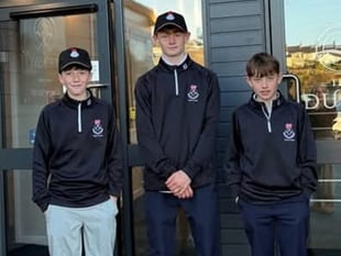 Trefloyne juniors Hugo, Ethan, Cai selected for Dyfed golf squad
