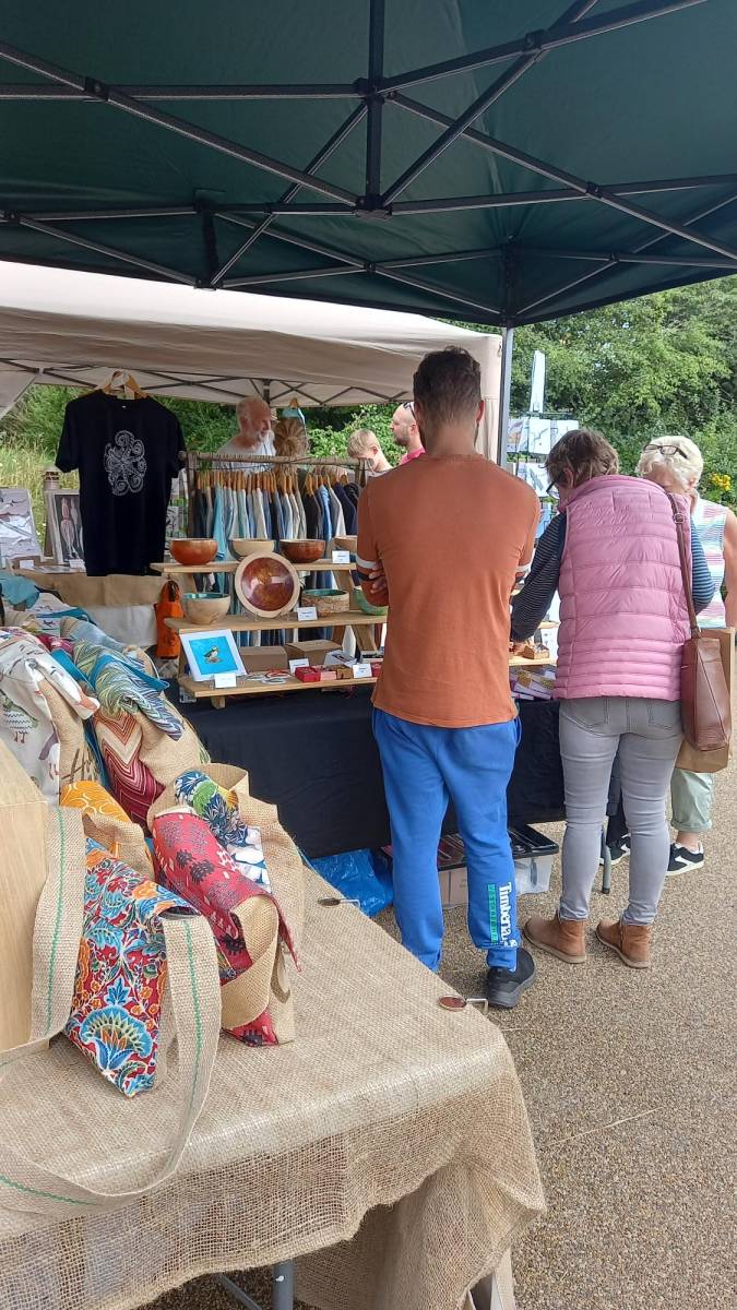 The Makers Bizarre craft fair at Oriel y Parc