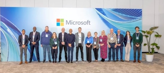 Georgia was one of only a small number of representatives from across the UK selected to attend the Microsoft AI Tour