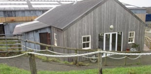Wedding venue plan for Pembrokeshire stables