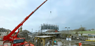 Milestone in Tenby's £8.3m station upgrade