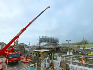 Milestone in Tenby's £8.3m station upgrade