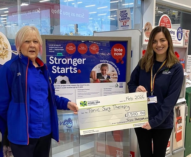 Grant funds 'Surf Therapy' for Pembrokeshire youth