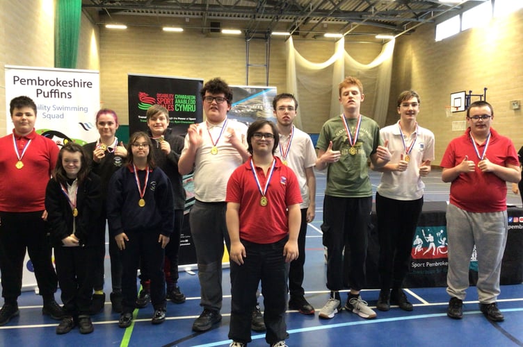 Fishguard Leisure Centre played host to the largest-ever Sport Pembrokeshire Disability Swim Gala, proudly sponsored by Valero on Tuesday, March 10th.