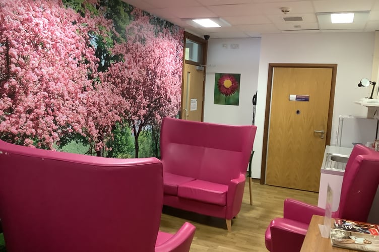 Refurbished relatives room provides a safe haven for ICU patients’ families Glangwili