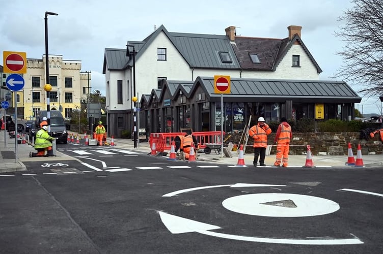 Saundersfoot Cambrian Terrace active travel