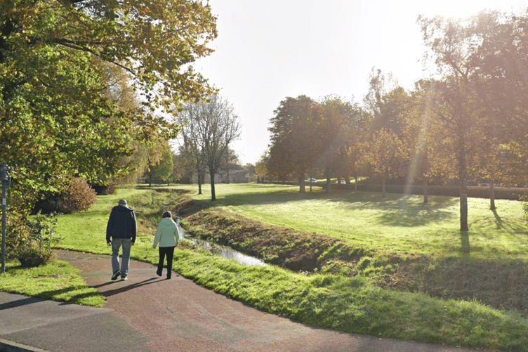 Stream at The Commons, Pembroke