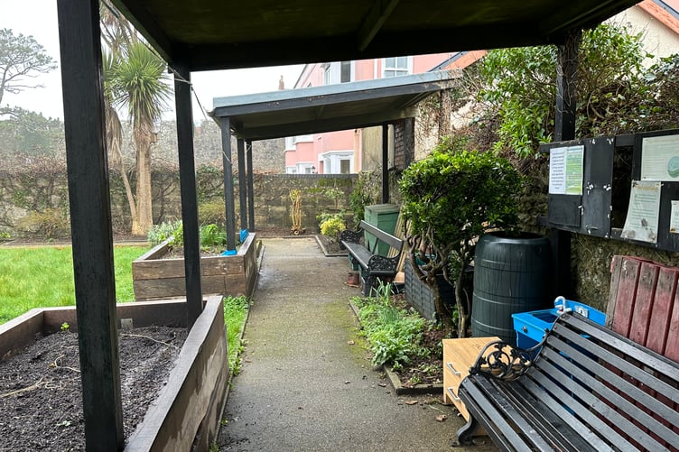 Tenby’s edible community garden