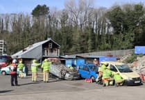Fire crews strengthen skills at Wales training day with realistic scenarios