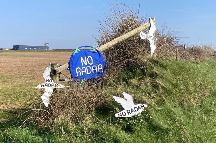 Pembrokeshire radar protest