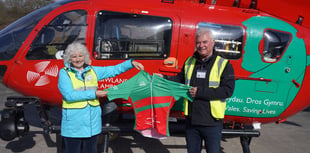 New Dyfed High Sheriff supports Air Ambulance