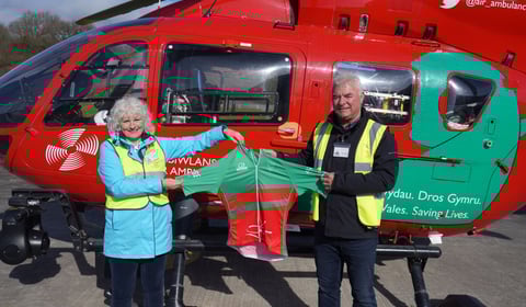 New Dyfed High Sheriff supports Air Ambulance