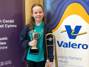 Tenby pupil shines at music festival