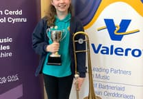 Tenby pupil triumphs at Pembrokeshire's Valero Primary Music Festival
