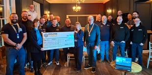 Milford Haven Round Table donates to Paul Sartori