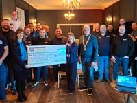Milford Haven Round Table donates to Paul Sartori