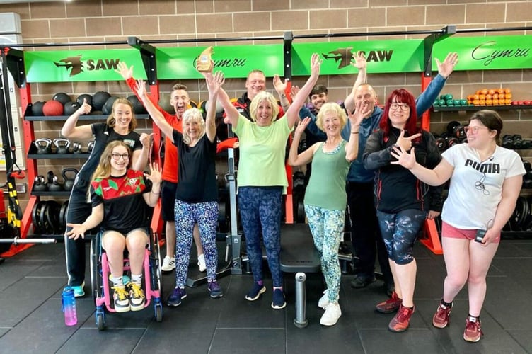 strength training classes which are delivered at a purpose-built gym in Haverfordwest