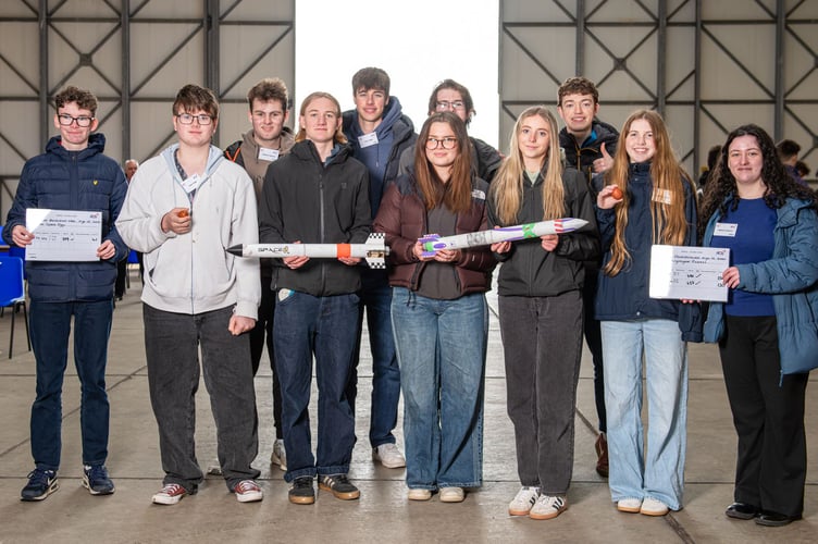 Haverfordwest High VC School has been crowned the Welsh regional Champions of the Youth Rocketry Challenge