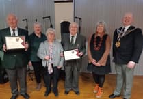 Pembroke Choir's tribute as Clive Collins steps down