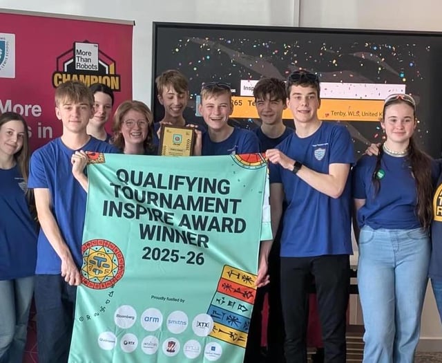 Greenhill School's 'Tenby Techno Team' reaches UK finals