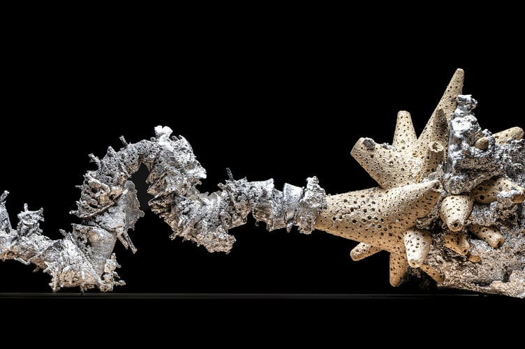 Jonas Tew's work is shaped by the geology and landscape of Wales.