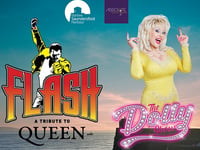 Queen, Dolly tributes at Saundersfoot Harbour