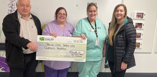 Tractor run raises £4,688 for Glangwili Hospital
