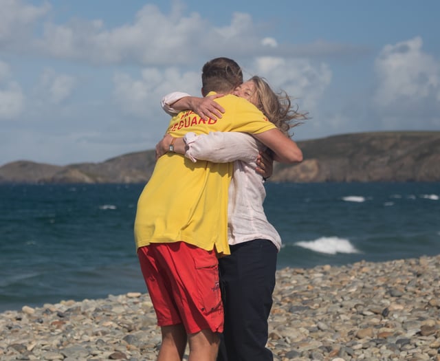 RNLI lifeguard's rescue featured in new podcast