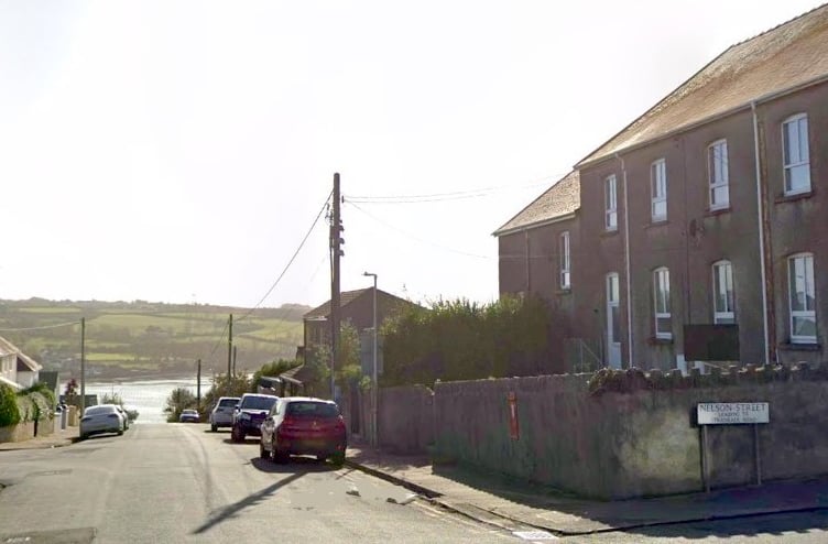 The application site links to Pennar's Nelson Street (pictured). Picture: Google Street View.