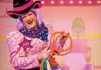 Lloyd Grayshon returns as Pembrokeshire's beloved Dame in Puss in Boots