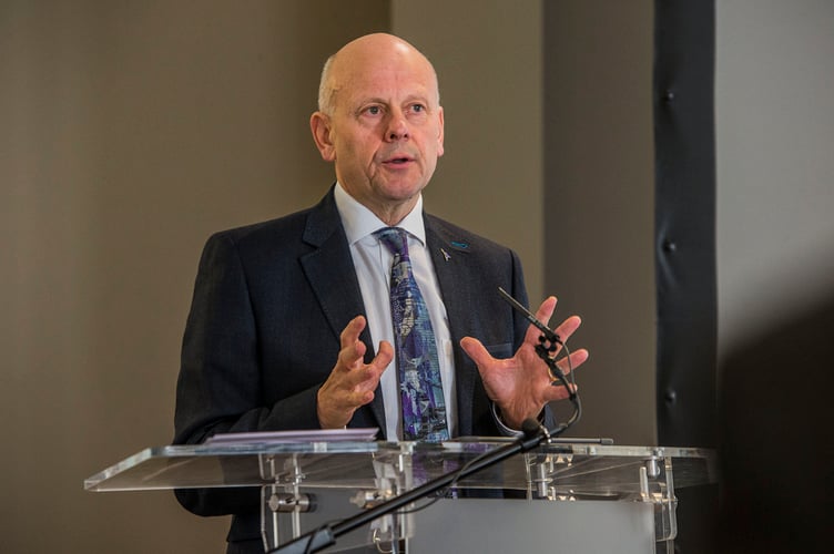 Pendine Academy of Social Care. Mario Kreft MBE at the launch in Wrexham.