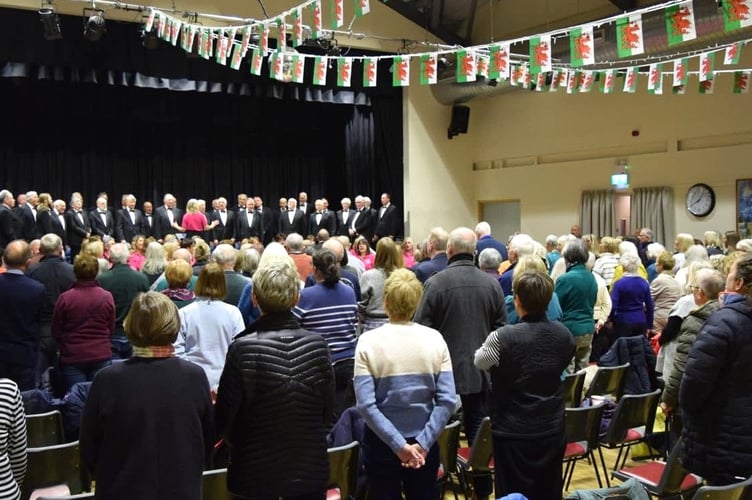 Saundersfoot Rotary’s recent 50th Anniversary community concert was an incredible success, with the Regency Hall packed full of locals and visitors from far and wide