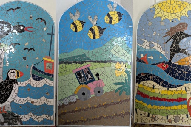 St Davids mosaics approved