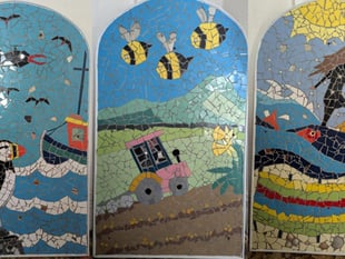 St Davids mosaics approved