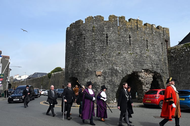 Trevor Hallett funeral