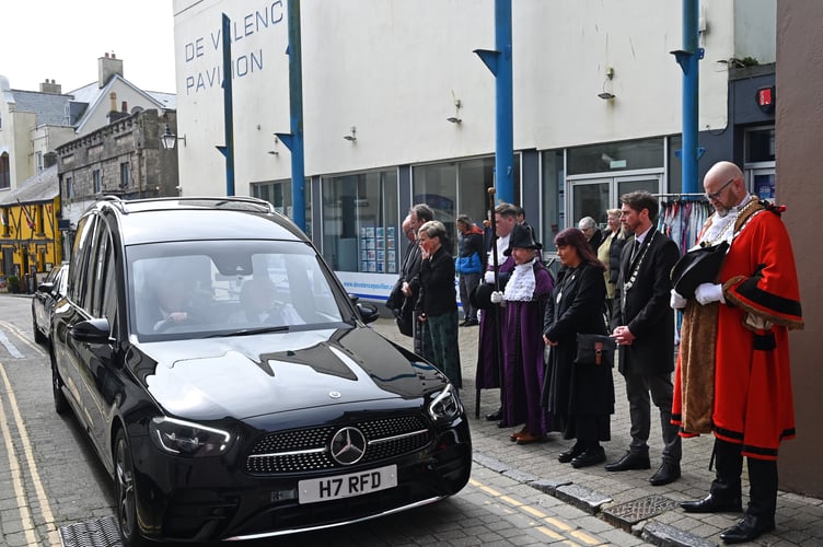 Trevor Hallett funeral