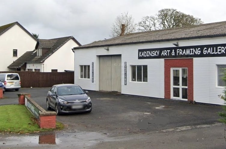 The former Kadinsky gallery, Redstone Road, Narberth. Picture: Google Street View.