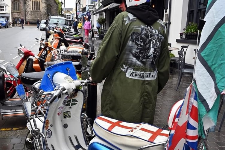 Tenby scooter rally