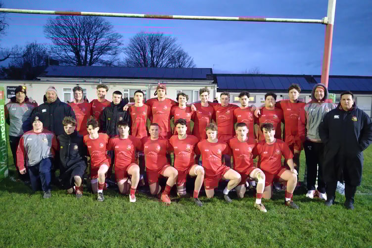 Pembroke Youth squad and coaching group