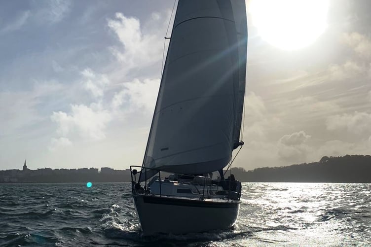 The cruiser racing season is underway at Tenby Sailing Club