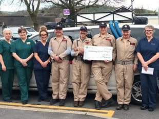 Carmarthenshire 'Ghostbusters' raise £3,000 for hospital