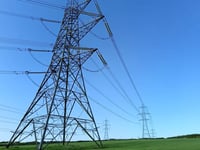 Wales farmer alleges pylon survey violated her land rights