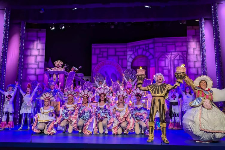 Milford Haven Amateur Operatic Society performing Disney’s Beauty and the Beast in their 75th anniversary year