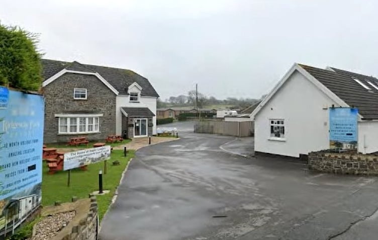 The entrance to Buttyland manorbier Picture: Pembrokeshire Coast National Park webcast.