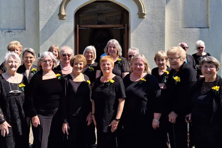 Neyland Ladies Choir at Albany Church, Haverfordwest