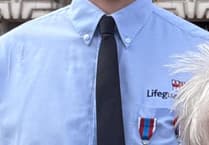 Pembrokeshire RNLI lifeguard at Palace