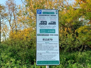 Campervan trial starts at Goodwick Moor