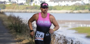 Triathlete Bridget takes on Tenby challenges for Wish Fund