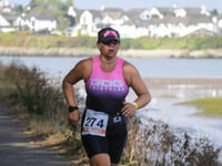 Triathlete Bridget takes on Tenby challenges for Wish Fund