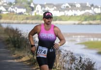 Triathlete Bridget takes on Tenby challenges for Wish Fund
